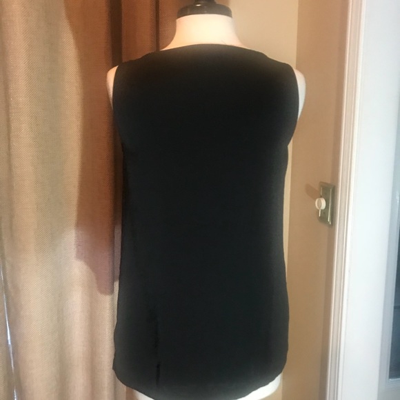 I ❤️ Ronson Black Top with Ruffle - Picture 4 of 5